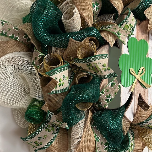 🎉🍀🍀🎉Saint Patrick’s Day Wreath - Picture 2 of 4